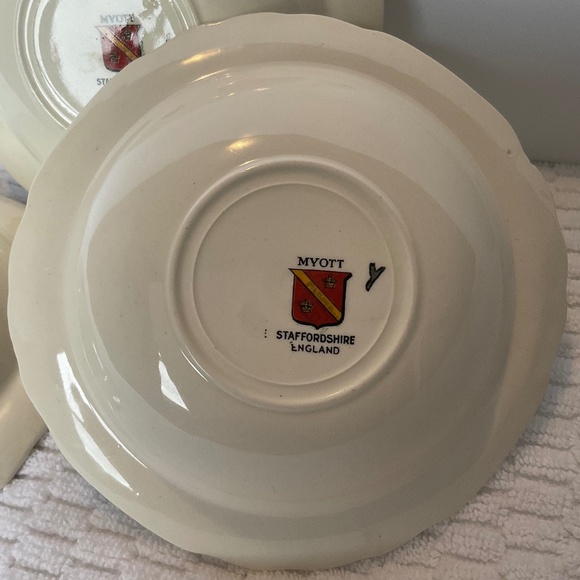 Antique Fruit/Dessert Bowls - Madison Collection - Myott Staffordshire England - Picture 8 of 14